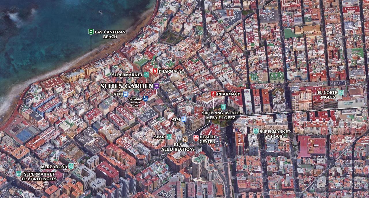 Suites Garden Loft Picasso Las Palmas / Gran Canaria Exterior foto